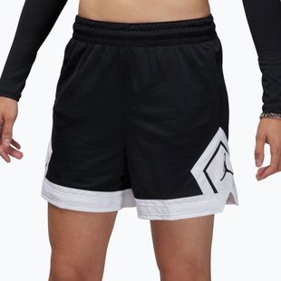 Pantaloni scurți de baschet pentru femei Nike Jordan Sport Diamond 4" black/white/white/black