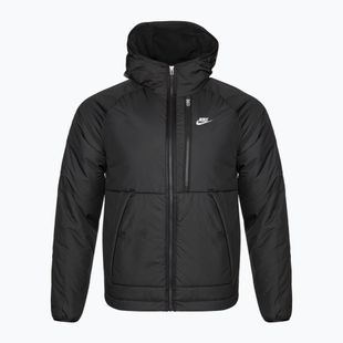Geacă izolată pentru bărbați Nike Sportsewar Therma- Fit Repel Dark Smoke Grey/dark smoke grey/white