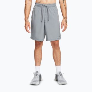 Pantaloni scurți de alergare pentru bărbați Nike Form Dri-Fit Unlined 9" smoke grey/black