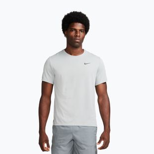 Tricou de alergare pentru bărbați Nike Miler Dri-Fit UV grey fog/particle grey