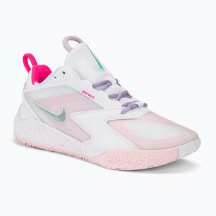 Pantofi de volei Nike Zoom Hyperace 3 SE alb/roz intens/spumă mentă/ceață violet/spumă roz