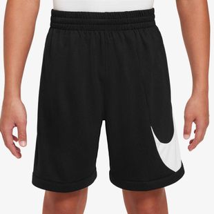 Pantaloni scurți de antrenament pentru copii Nike Dri-Fit Multi+ black/white/black