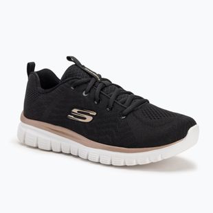 Încălțăminte pentru femei SKECHERS Graceful Get Connected black/golda