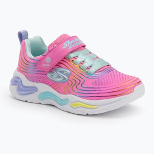 Încălțăminte pentru copii SKECHERS S-Lights Wavy Beams pink/multi