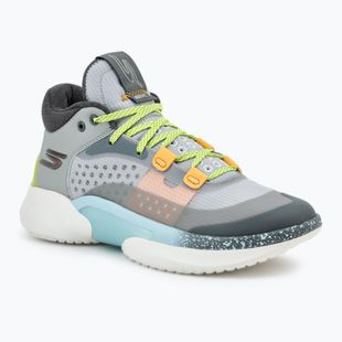 Încălțăminte de bachet pentru bărbați SKECHERS SKX Resagrip gray/yellow