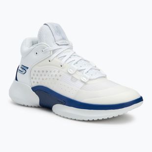 Încălțăminte de bachet pentru bărbați SKECHERS SKX Resagrip white/blue