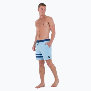 Șort de înot pentru bărbați Hurley Phantom Eco Block Party Volley 17" blue dream