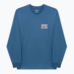 Longsleeve pentru bărbați Vans Petal And Pest Ls Tee copen blue