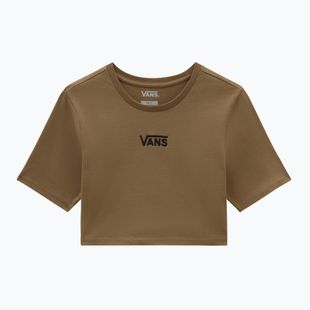 Tricou pentru femei Vans Flying V Crew Crop Ii otter