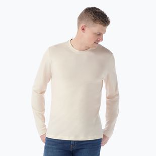Longsleeve de trekking pentru bărbați Smartwool Perfect Crew almond