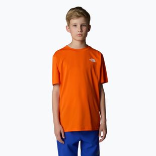 Tricou pentru copii The North Face Reaxion orange