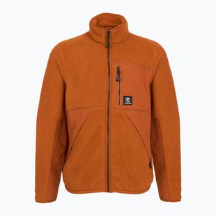 Bluză pentru bărbați Timberland Sherpa Mix Media Fleece umber