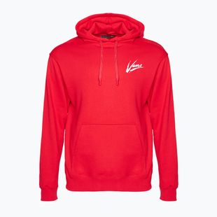 Bărbați Vans Dettori Loose Pullover sweatshirt racing red/marshmallow