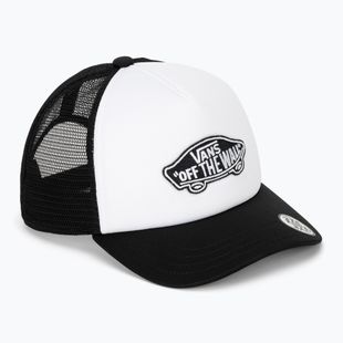 Șapcă pentru copii Vans Classic Patch Curved Bill Trucker black/white
