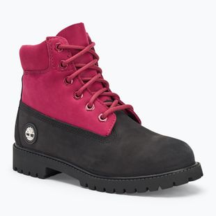 Încălțăminte pentru copii Timberland Premium 6 In Lace black nubuck/dark pink
