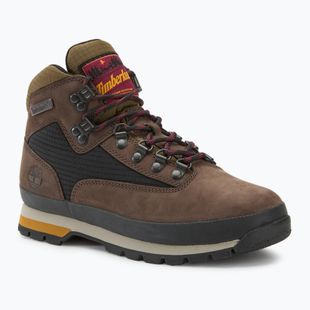 Încălțăminte pentru bărbați Timberland Euro Hiker Mid dark brown nubuck