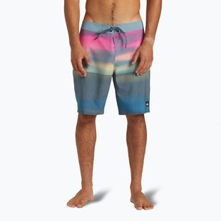 Pantaloni scurți de baie pentru bărbați Quiksilver Highline Straight Leg 19" Prism Pink
