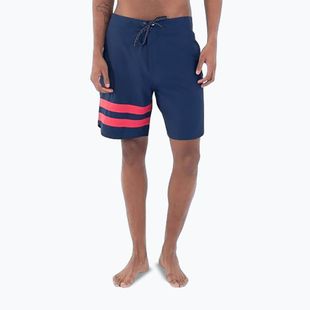 Șort de înot pentru bărbați Hurley Phantom Block Party 18" pagent blue