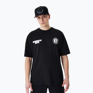 Tricou pentru bărbați New Era NBA Large Graphic BP OS Tee Brooklyn Nets black