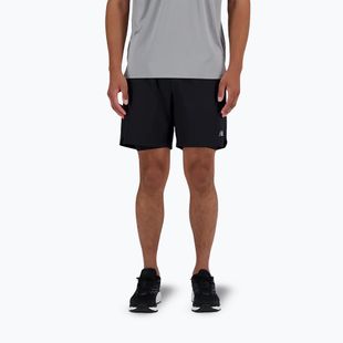 Pantaloni scurți pentru bărbați New Balance AC Seamless 7" black