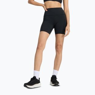 Pantaloni scurți pentru femei New Balance Sleek Pocket High Rise 6" black