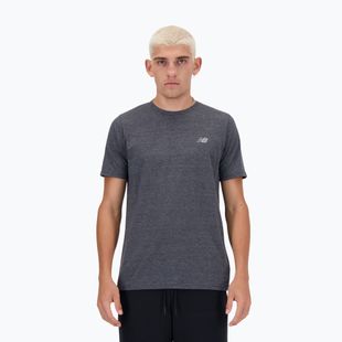 Tricou New Balance Sport Essentials Heathertech black heather pentru bărbați