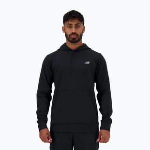 Hanorac pentru bărbați New Balance Tech Knit Hoodie negru