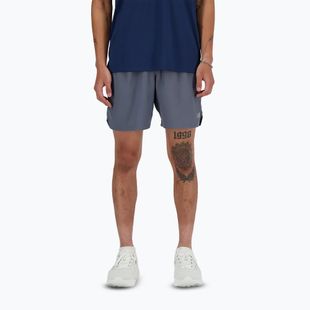 Bărbați New Balance RC Seamless 7" pantaloni scurți de alergare grafit
