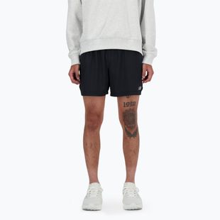 Pantaloni scurți de alergare pentru bărbați New Balance RC Seamless 5 Inch black