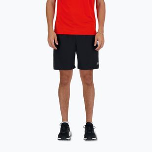 Pantaloni scurți de alergare pentru bărbați New Balance Sport Essential 7" negru