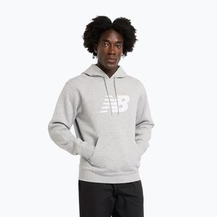 Bluză pentru bărbați New Balance Core Brushed Hoodie athletic grey