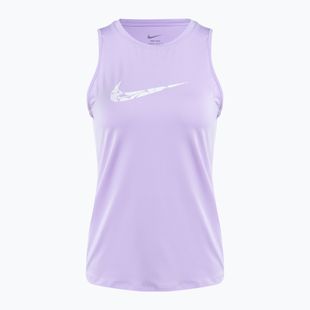 Tank top de alergare pentru femei Nike One Graphic TT lilac bloom/white