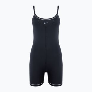 Combinezon pentru femei Nike One Dri-FIT Short black/light orewood brown/cool grey