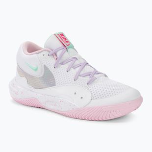 Încălțăminte de voleii Nike Hyperquick Court Flight SE white/pink foam/violet mist/mint foam