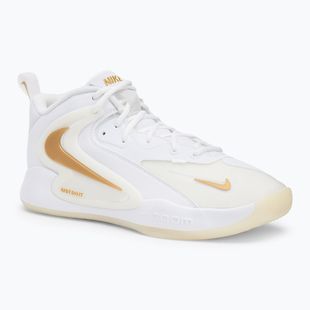 Încălțăminte de volei Nike React Hyperset 2 white/white/metallic gold