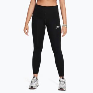 Colanți pentru copii Nike Sportswear Classic High-Waisted black/white