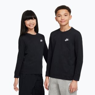 Longsleeve pentru copii Nike Sportswear black
