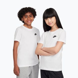 Tricou pentru copii Nike Sportswear white