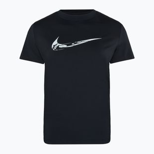 Tricou de alergare pentru femei Nike One Dri-Fit black/white