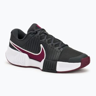 Încălțăminte de tenis pentru bărbați Nike GP Challenge Pro dark smoke grey/ black/ photon dust/ sangria