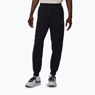 Pantaloni pentru bărbați Nike Jordan Brooklyn Fleece black/white