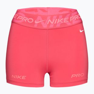 Pantaloni scurți de antrenament pentru femei Nike Pro Mid Rise 3" aster pink/pinksicle/hot punch/white