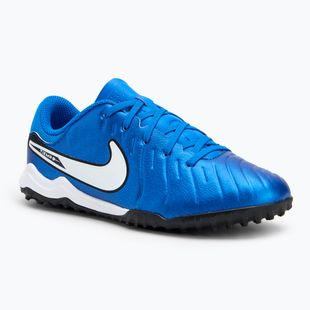 Încălțăminte de fotbal pentru copii Nike Tiempo Legend 10 Academy TF soar/white