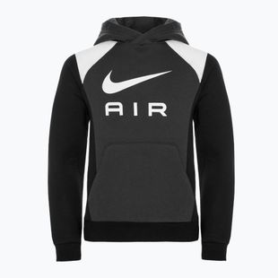 Bluză pentru copii Nike Air Hoodie anthracite/black/white/white