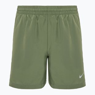 Pantaloni scurți de antrenament pentru copii Nike Dri-Fit Multi oil green/white