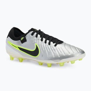 Nike Legend 10 Pro Ag-Pro cizme de fotbal pentru bărbați argint metalic / volt / negru