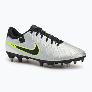 Încălțăminte de fotbal pentru bărbați Nike Tiempo Legend 10 Academy SG-Pro silver/volt/black