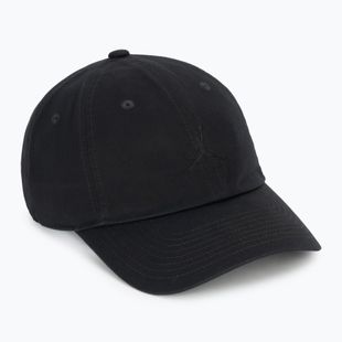 Șapcă cu cozoroc Jordan Club Unstructured Curved-Bill negru/negru