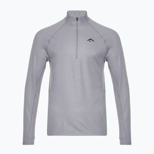 Bluză de alergare pentru bărbați Nike Trail Dri-Fit 1/2 Zip cement grey/black
