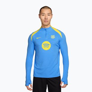 Longsleeve de fotbal pentru bărbați Nike FC Barcelona Strike Elite SE Drill Top university blue/opti yellow/opti yellow